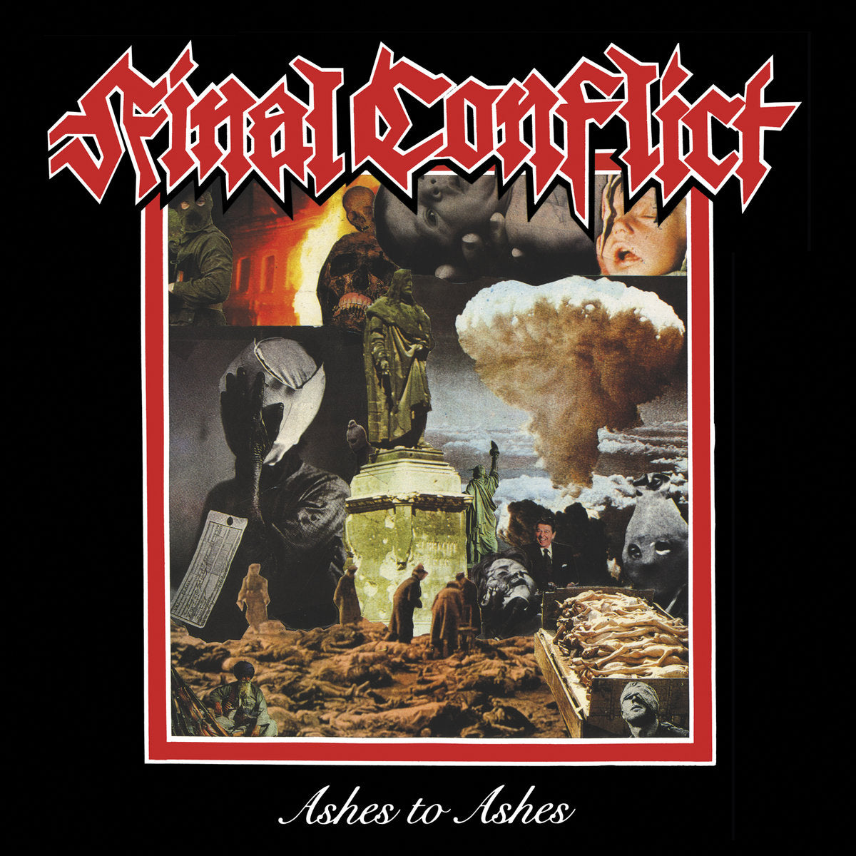 FINAL CONFLICT 'Ashes to Ashes' LP (1987 OG US)