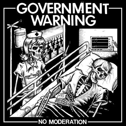 GOVERNMENT WARNING 'No Moderation' LP