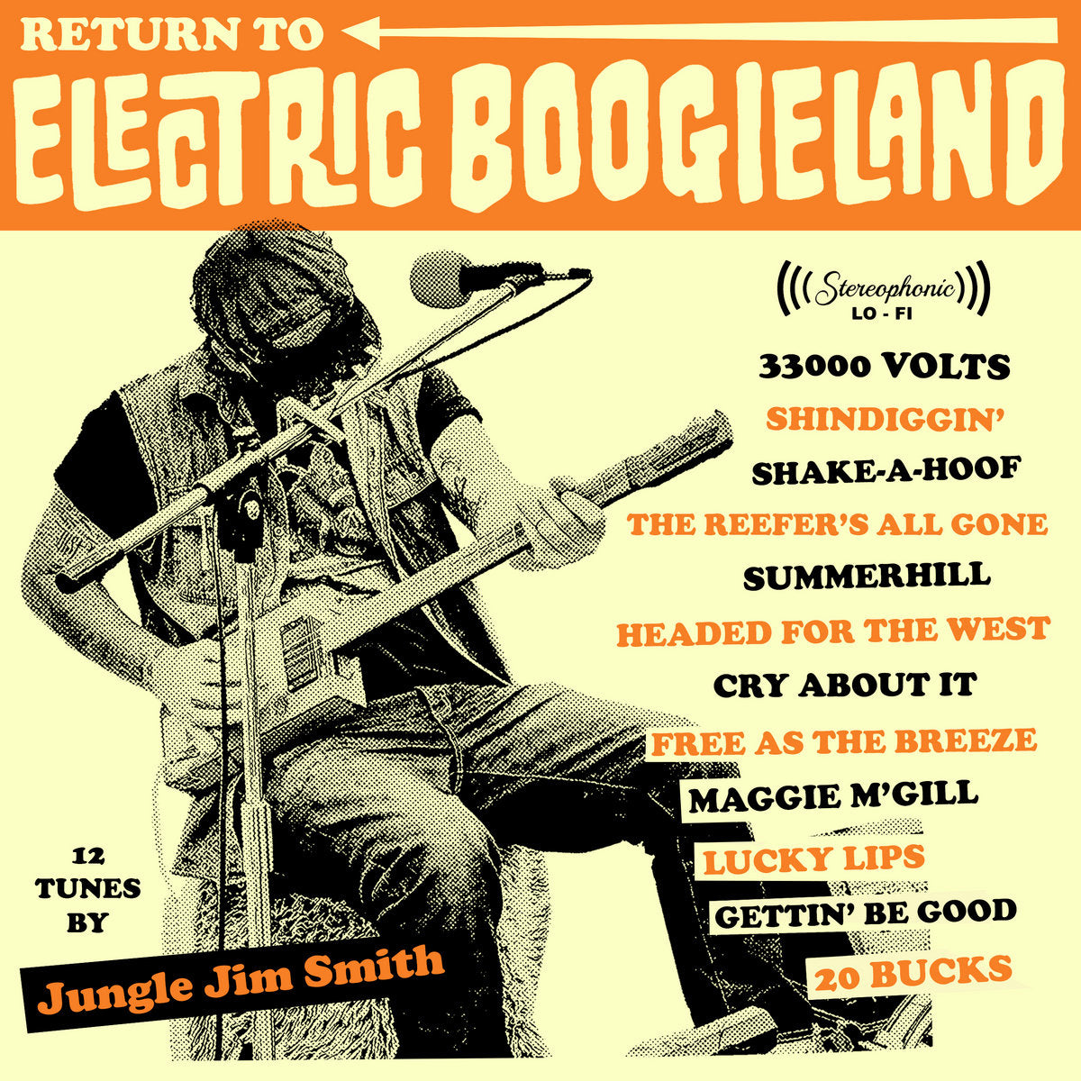 JUNGLE JIM SMITH 'Return to Electric Boogieland' LP