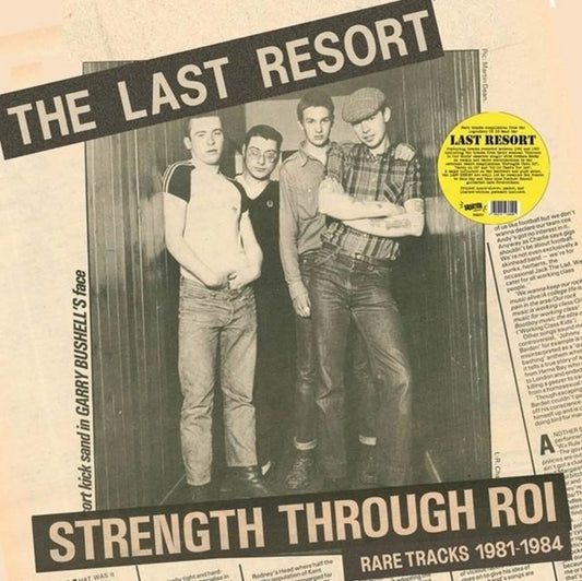 THE LAST RESORT 'Strength Through Roi: Rare Tracks 1981-1984' LP