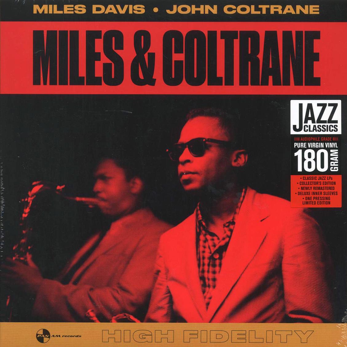 MILES DAVIS / JOHN COLTRANE 'Miles & Coltrane' LP