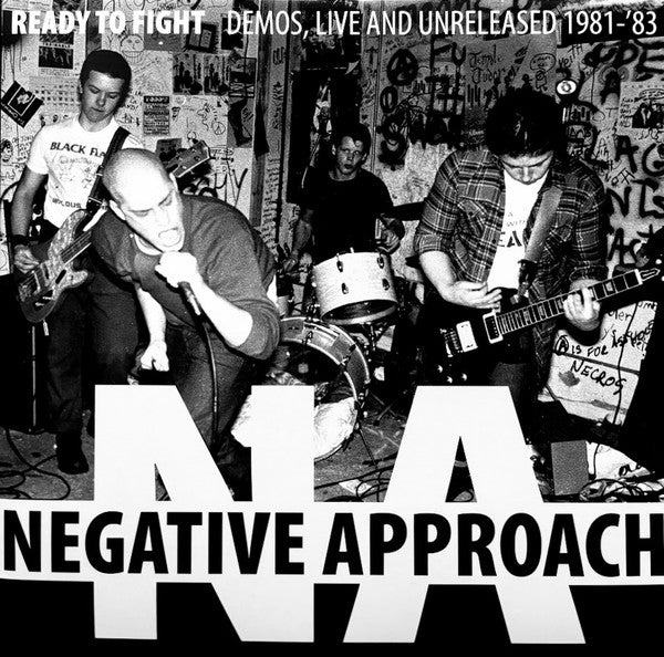 NEGATIVE APPROACH 'Ready to Fight' LP (2005 US)