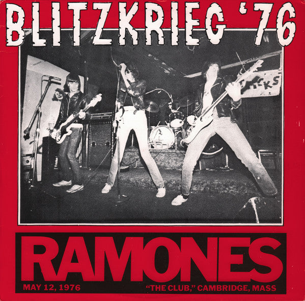 RAMONES 'Blitzkrieg '76' LP (1989 BOOTLEG)