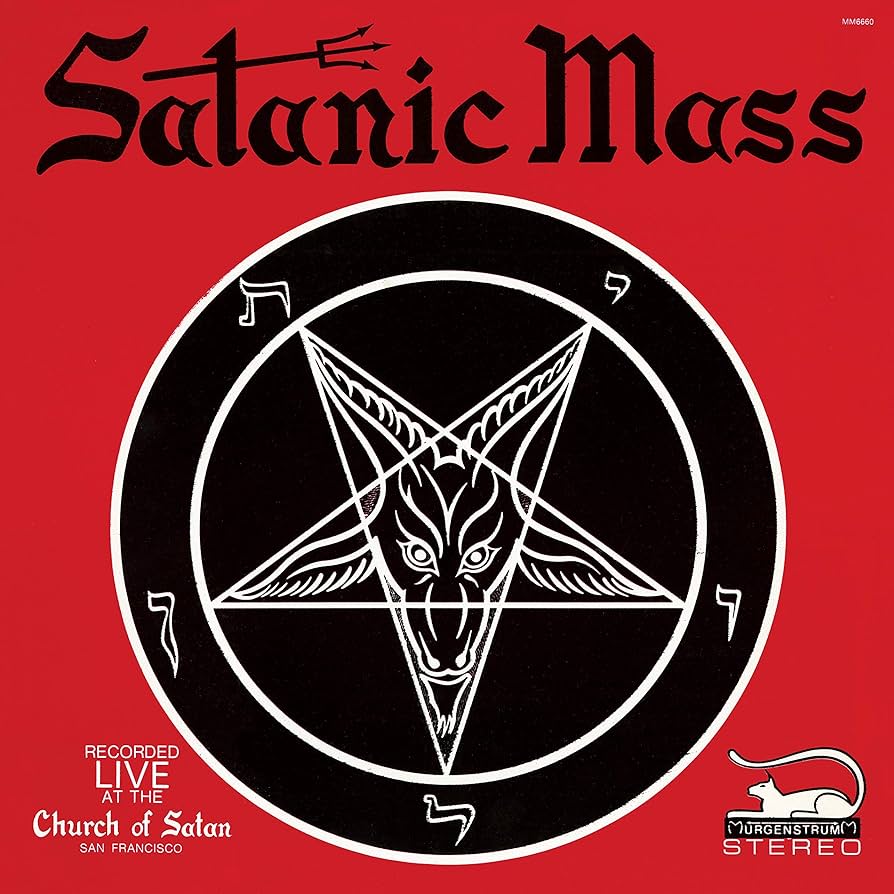 ANTON LAVEY 'Satanic Mass: Live at the Church of Satan' LP
