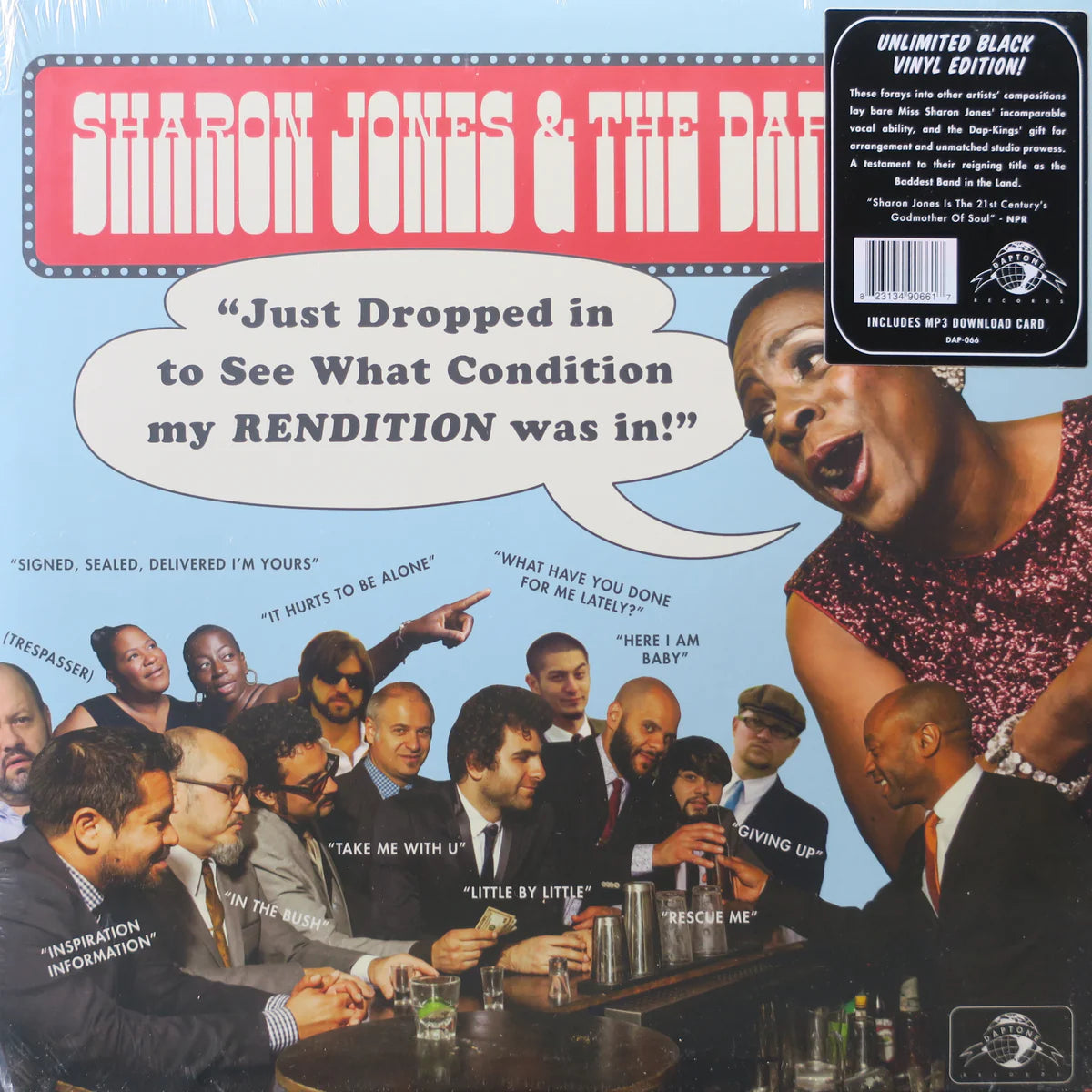 SHARON JONES & THE DAP-KINGS 'Just Dropped in To See What Condition My Rendition Was In' LP